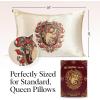 image:imageKitsch x Star Wars Galactic Empire Satin Pillowcase  Satin Pillowcase with Zipper Better Than Silk Pillowcase  FrizzReducing Pillow Case for Hair amp Skin Care Cooling amp Breathable  KingHarry Potter  Gryffindor