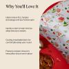image:imageKitsch x Star Wars Galactic Empire Satin Pillowcase  Satin Pillowcase with Zipper Better Than Silk Pillowcase  FrizzReducing Pillow Case for Hair amp Skin Care Cooling amp Breathable  KingElf  Periwinkle Christmas