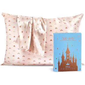 image:imageKitsch x Star Wars Galactic Empire Satin Pillowcase  Satin Pillowcase with Zipper Better Than Silk Pillowcase  FrizzReducing Pillow Case for Hair amp Skin Care Cooling amp Breathable  KingDisney  Desert Crown