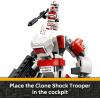 image:imageLEGO Star Wars Clone Shock Trooper Mech Building Toy for Boys amp Girls  Poseable Star Wars Figure WPretend Play Blaster amp Stud Shooter for Kids amp Fans Ages 6  Gift Idea for Birthdays  75448
