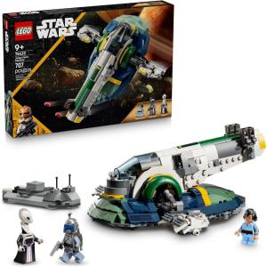 image:imageLEGO Star Wars Attack of The Clones Jango Fetts Starship Building Toy  Pretend Play Set for Boys amp Girls Ages 9  Collectible Model Kit amp Kids Room Decor  Gift for Birthdays  75433