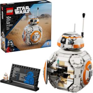 image:imageLEGO Star Wars BB8 Astromech Droid Building Toy for Boys amp Girls  Play amp Display Building Kit WSpinning Head Action amp Burner Arm for Kids amp Fans Ages 10  Gift Idea for Birthdays  75452