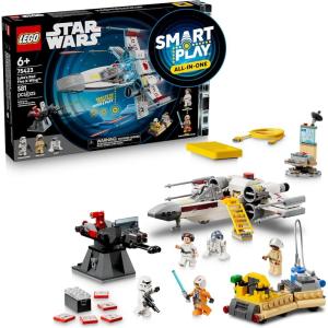 image:imageLEGO Star Wars Smart Play Lukes Red Five XWing Interactive Building Toy  AllinOne Set  Reacts to How You Move and Play with a Smart Brick  Gift for Boys Girls Kids Ages 6  75423