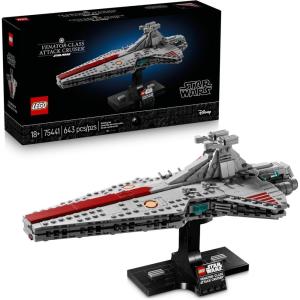 image:imageLEGO Star Wars VenatorClass Attack Cruiser Building Set for Adults Men amp Women Ages 18  Movie Collectible amp Room Decor for Office Bedroom or Book Shelf  Gift Idea for Birthdays  75441