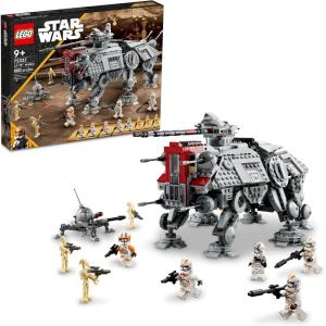 image:imageLEGO Star Wars atTE Walker 75337 Poseable Toy Revenge of The Sith Set Gift for Kids with 3 212th Clone Troopers Dwarf Spider amp Battle Droid Figures