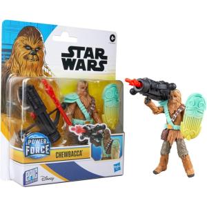 image:imageSTAR WARS Epic World of Action Chewbacca 4Inch Deluxe Action Figure amp 4 Accessories Toys for Boys amp Girls Ages 4