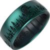 image:imageEnso Rings Silicone Wedding Ring  Etched Star Wars Designs  Comfortable Contour Fit  Made in USA  Ideal for Active UseBattle of Endor