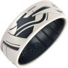 image:imageEnso Rings Silicone Wedding Ring  Etched Star Wars Designs  Comfortable Contour Fit  Made in USA  Ideal for Active UseGeneral Grievous  ChampagneBlack Pearl