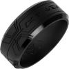 image:imageEnso Rings Silicone Wedding Ring  Etched Star Wars Designs  Comfortable Contour Fit  Made in USA  Ideal for Active UseMay The Force Be With You  Obsidian
