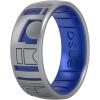 image:imageEnso Rings Silicone Wedding Ring  Etched Star Wars Designs  Comfortable Contour Fit  Made in USA  Ideal for Active UseR2D2