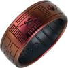 image:imageEnso Rings Silicone Wedding Ring  Etched Star Wars Designs  Comfortable Contour Fit  Made in USA  Ideal for Active UseRebel Scum  PoseidonBlack Pearl