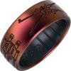 image:imageEnso Rings Silicone Wedding Ring  Etched Star Wars Designs  Comfortable Contour Fit  Made in USA  Ideal for Active UseRed Five XWing Starfighter