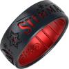 image:imageEnso Rings Silicone Wedding Ring  Etched Star Wars Designs  Comfortable Contour Fit  Made in USA  Ideal for Active UseSithmas