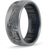 image:imageEnso Rings Silicone Wedding Ring  Etched Star Wars Designs  Comfortable Contour Fit  Made in USA  Ideal for Active UseBattle of Hoth