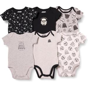 image:imageAmazon Essentials unisexbaby ShortSleeve BodysuitsStar Wars Tiny Trooper