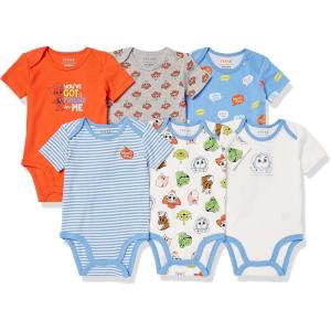 image:imageAmazon Essentials unisexbaby ShortSleeve BodysuitsToy Story Play Nice
