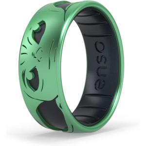 image:imageEnso Rings Silicone Wedding Ring  Etched Star Wars Designs  Comfortable Contour Fit  Made in USA  Ideal for Active UseGrogu