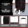 image:imageFUL Star Wars Darth Vader 30 Inch Rolling Luggage Embossed Hardshell Suitcase with Spinner Wheels SilverBlack