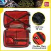 image:imageFUL Star Wars Darth Vader 30 Inch Rolling Luggage Embossed Hardshell Suitcase with Spinner Wheels SilverSilver