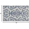 image:imageRUGGABLE x Star Wars Washable Area Rug  Dark Side Damask Blue 3x5 StainResistant NonSlip  Small Machine Washable Rugs for Living Room Bedroom Hallway Entryway amp Officewith Cushioned Pad