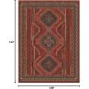 image:imageRUGGABLE x Star Wars Washable Area Rug  Mandalore Scarlet Red 9x12 StainResistant NonSlip  Large Machine Washable Rugs for Living Room Bedroom Hallway Entryway amp Officewith Cushioned Pad