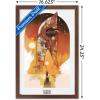 image:imageTrends International Star Wars The Book of Boba Fett  Boba and Firespray Wall Poster 22375 x 34 Premium Unframed VersionMahogany Framed Version