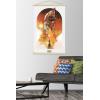 image:imageTrends International Star Wars The Book of Boba Fett  Boba and Firespray Wall Poster 22375 x 34 Premium Unframed VersionPremium Print and Beechwood Hanger Bundle
