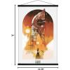 image:imageTrends International Star Wars The Book of Boba Fett  Boba and Firespray Wall Poster 22375 x 34 Premium Unframed VersionPremium Print and Black Hanger Bundle