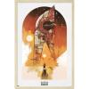 image:imageTrends International Star Wars The Book of Boba Fett  Boba and Firespray Wall Poster 22375 x 34 Premium Unframed VersionBlonde Framed Version