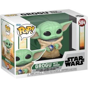 image:imageFunko Pop Star Wars The Book of Boba Fett  Grogu The Child Baby Yoda with Armor  Collectable Vinyl Figure  Gift Idea  Official Merchandise  Toys for Kids amp Adults  SciFi Fans