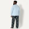 image:imageAmazon Essentials Disney  Marvel  Star Wars Mens Flannel Pajama Sleep SetsJedi Master