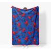 image:imageJay Franco Kids Plush Throw Blanket  Soft amp Cozy Fleece Throw for Bedroom amp Couch Dcor Official Licensed Product Grey  Star Wars 46x60  Throw BlanketBlue  Spiderman