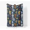 image:imageJay Franco Kids Plush Throw Blanket  Soft amp Cozy Fleece Throw for Bedroom amp Couch Dcor Official Licensed Product Grey  Star Wars 46x60  Throw BlanketGrey  Star Wars
