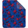 image:imageJay Franco Kids Plush Throw Blanket  Soft amp Cozy Fleece Throw for Bedroom amp Couch Dcor Official Licensed Product Grey  Star Wars 46x60  Throw BlanketBlue  Spiderman