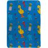 image:imageJay Franco Kids Plush Throw Blanket  Soft amp Cozy Fleece Throw for Bedroom amp Couch Dcor Official Licensed Product Grey  Star Wars 46x60  Throw BlanketBlue  Sesame Street