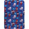 image:imageJay Franco Kids Plush Throw Blanket  Soft amp Cozy Fleece Throw for Bedroom amp Couch Dcor Official Licensed Product Grey  Star Wars 46x60  Throw BlanketBlue  Spidey  His Amazing Friends