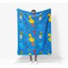 image:imageJay Franco Kids Plush Throw Blanket  Soft amp Cozy Fleece Throw for Bedroom amp Couch Dcor Official Licensed Product Grey  Star Wars 46x60  Throw BlanketBlue  Sesame Street