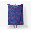 image:imageJay Franco Kids Plush Throw Blanket  Soft amp Cozy Fleece Throw for Bedroom amp Couch Dcor Official Licensed Product Grey  Star Wars 46x60  Throw BlanketBlue  Spiderman