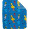 image:imageJay Franco Kids Plush Throw Blanket  Soft amp Cozy Fleece Throw for Bedroom amp Couch Dcor Official Licensed Product Grey  Star Wars 46x60  Throw BlanketBlue  Sesame Street