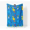 image:imageJay Franco Kids Plush Throw Blanket  Soft amp Cozy Fleece Throw for Bedroom amp Couch Dcor Official Licensed Product Grey  Star Wars 46x60  Throw BlanketBlue  Sesame Street