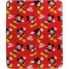 image:imageJay Franco Kids Plush Throw Blanket  Soft amp Cozy Fleece Throw for Bedroom amp Couch Dcor Official Licensed Product Grey  Star Wars 46x60  Throw BlanketRed  Mickey Mouse