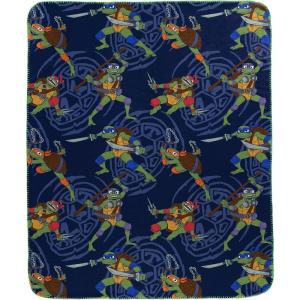 image:imageJay Franco Kids Plush Throw Blanket  Soft amp Cozy Fleece Throw for Bedroom amp Couch Dcor Official Licensed Product Grey  Star Wars 46x60  Throw BlanketBlue  Tmnt