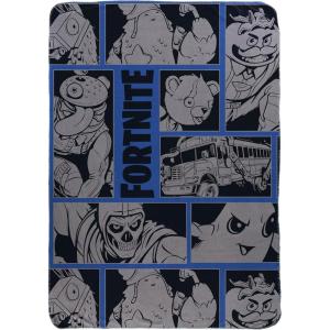image:imageJay Franco Kids Plush Throw Blanket  Soft amp Cozy Fleece Throw for Bedroom amp Couch Dcor Official Licensed Product Grey  Star Wars 46x60  Throw BlanketGrey  Fortnite