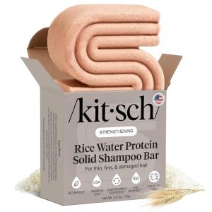 image:imageKitsch Rice Water Protein Shampoo Bar for Hair Growth x Star Wars C3PO Design  Strengthening Hair Shampoo for Men and Women  Paraben Silicone amp SulfateFree Vegan Hair Care  32 ozRice Water Shampoo Bar
