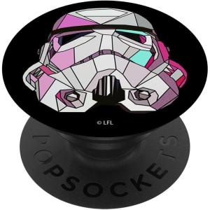 image:imageStar Wars Stormtrooper Stained Glass Helmet PopSockets MagSafe PopGrip for iPhoneStandard