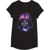 image:imageStar Wars Darth Vader Space Helmet Galaxy TShirt TShirtBlack