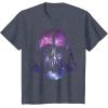 image:imageStar Wars Darth Vader Space Helmet Galaxy TShirt TShirtHeather Blue
