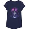 image:imageStar Wars Darth Vader Space Helmet Galaxy TShirt TShirtNavy Blue