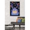 image:imageTrends International Star Wars The Empire Strikes Back  One Sheet 2 Wall Poster 22375 x 34 Black Framed VersionBarnwood Framed Version