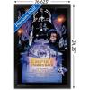 image:imageTrends International Star Wars The Empire Strikes Back  One Sheet 2 Wall Poster 22375 x 34 Black Framed VersionBlack Framed Version